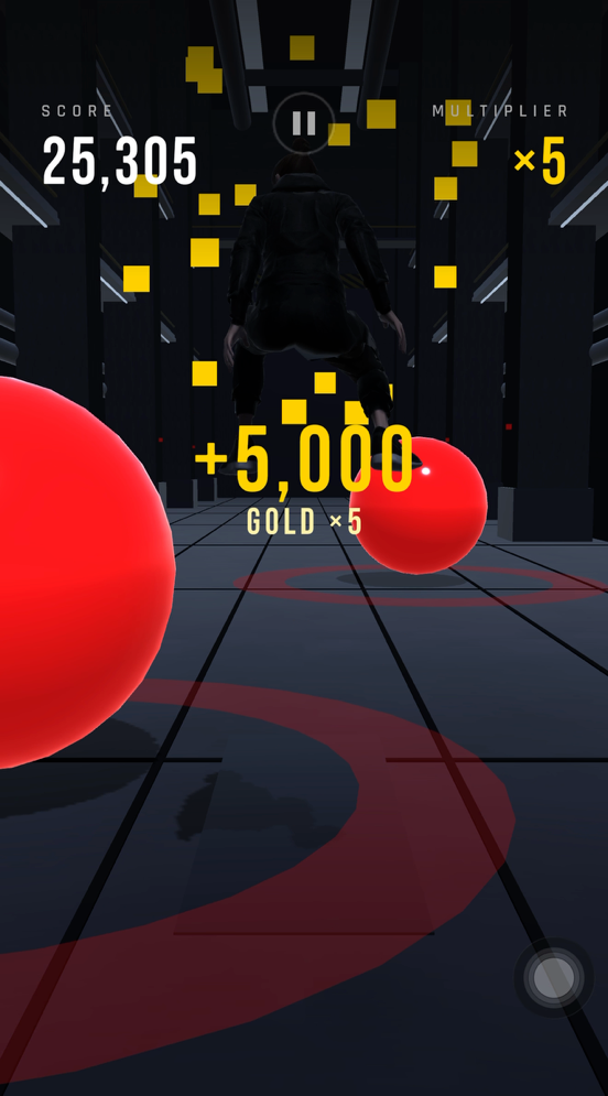 Gold collection burst